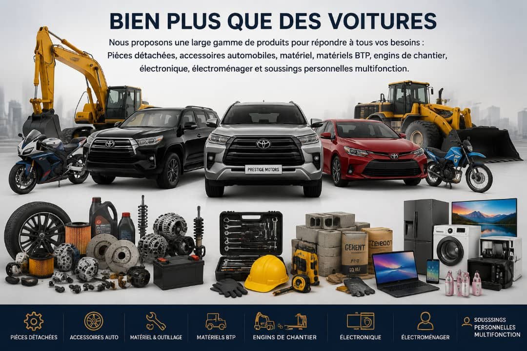 Import de produits divers sur demande